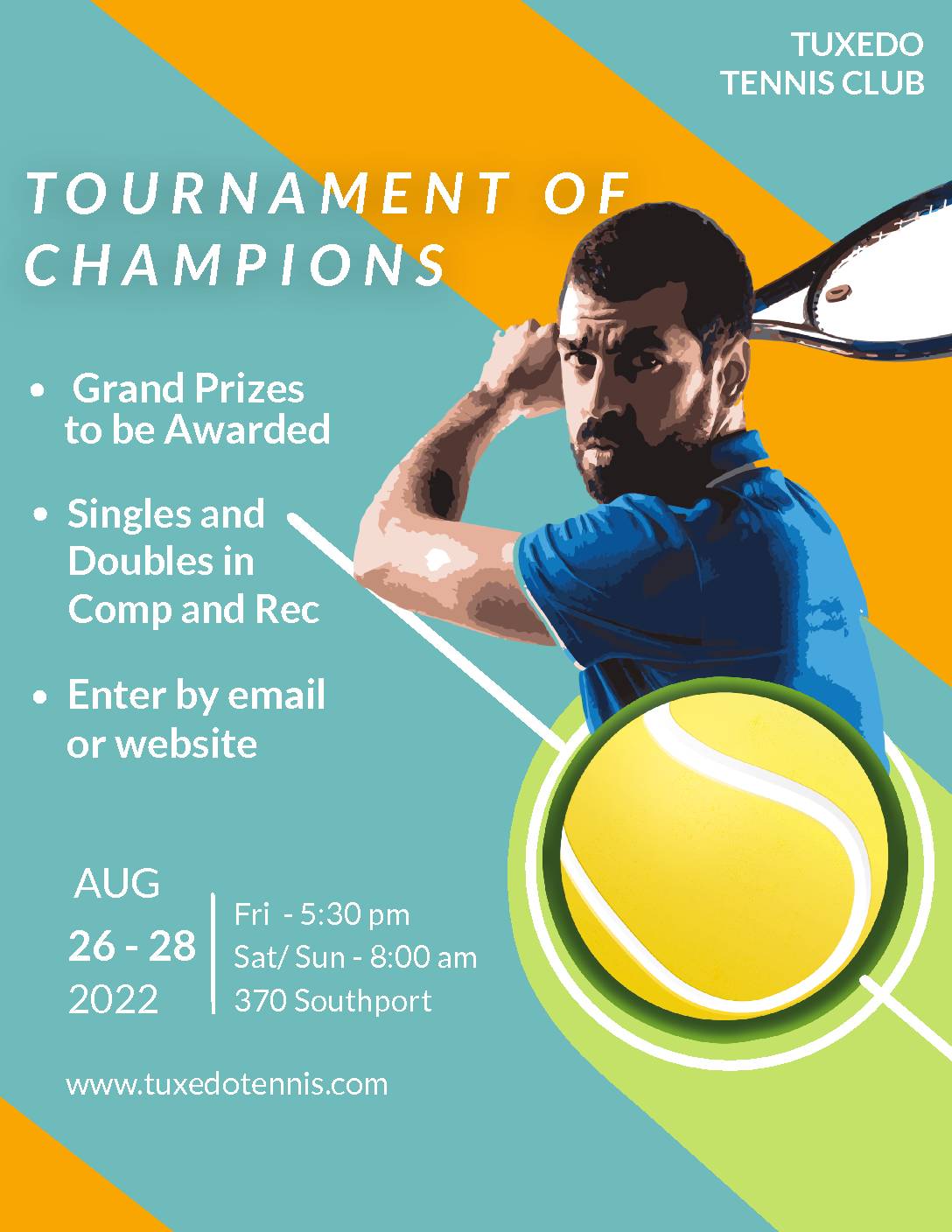 Tuxedo Tournament of Champions Registration Now Open